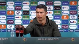 UEFA le-a cerut fotbaliștilor de la Euro 2020 să nu mai dea la o parte sticlele cu băuturi. Care este singura excepție permisă